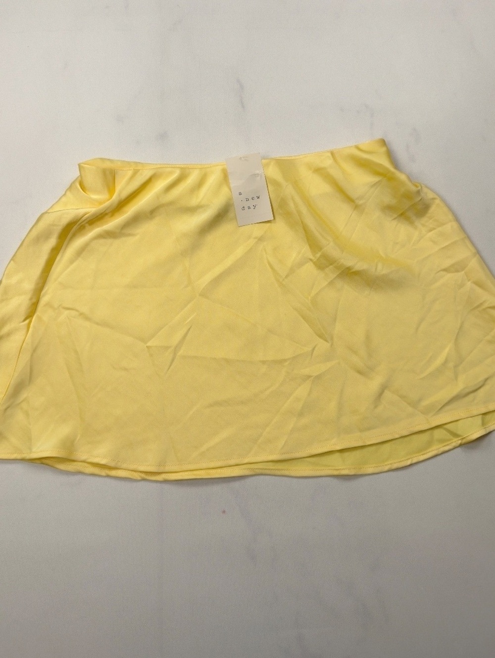 A New Day Skirt Yellow - Womens M NWT